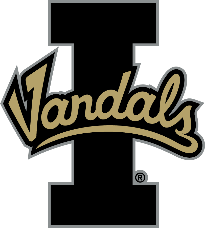 Idaho Vandals 2018 Alternate Logo v2 DIY iron on transfer (heat transfer)